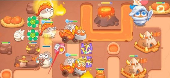 保卫萝卜4饿龙传说第28关怎么过？饿龙传说第28关通关流程图解