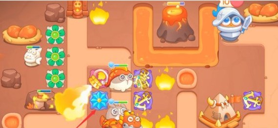 保卫萝卜4饿龙传说第28关怎么过？饿龙传说第28关通关流程图解