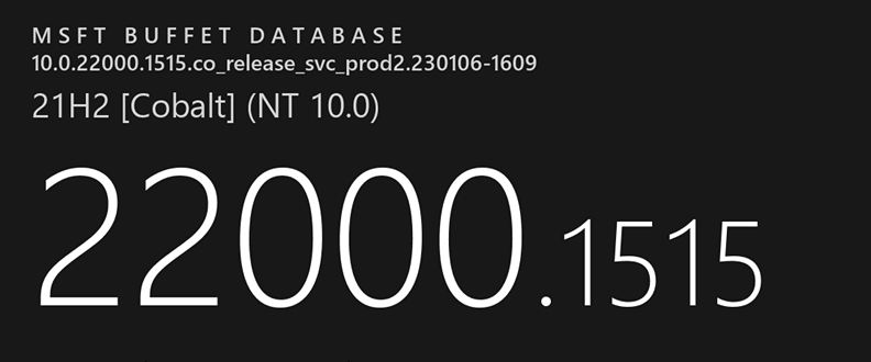 微软Win11 Build 22000.1515 Release预览版发布！附更新内容一览