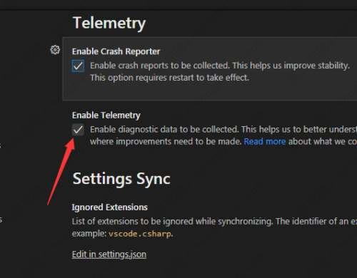 Vscode关闭遥测方法教程