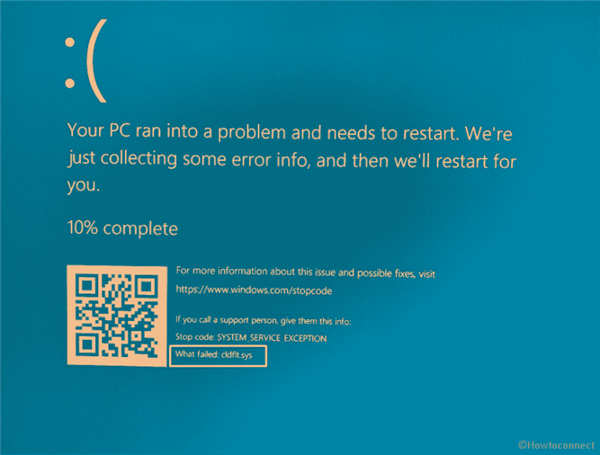 Win11出现cldflt.sys蓝屏错误怎么解决？