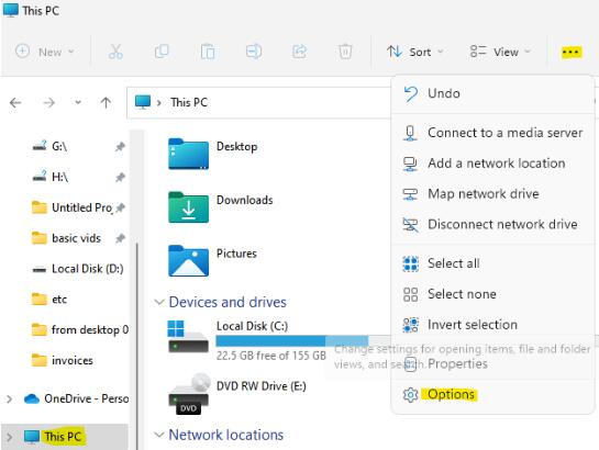 Win11如何清除文件管理器的快速访问历史记录？