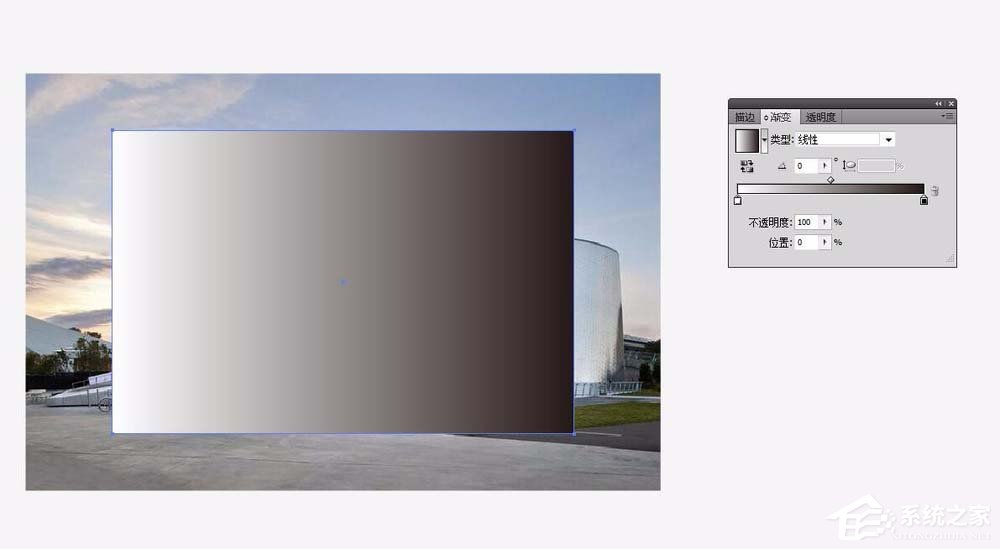 AI怎么制作渐变图片效果？AI添加图片渐变效果教程