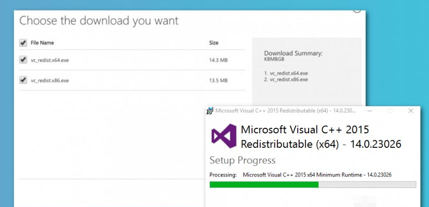 Win10系统msvcr120.dll已加载,但找不到入口点如何解决？