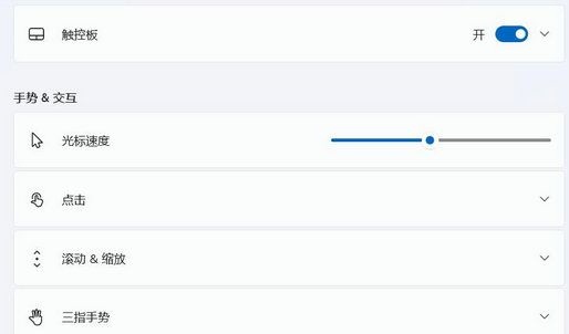 Win11触摸板用不了怎么办？Win11触摸板不能滑动解决办法