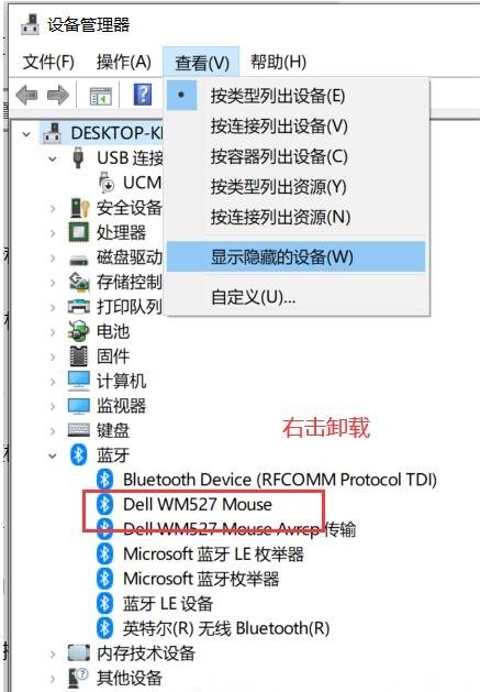 Win10已配对成功的蓝牙耳机无法删除怎么办？