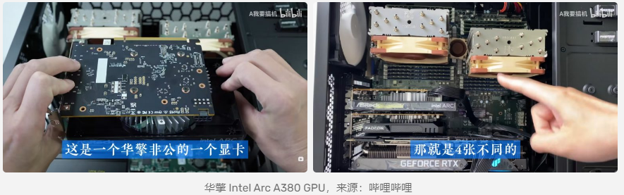 华硕推出定制 Intel ARC A380 显卡