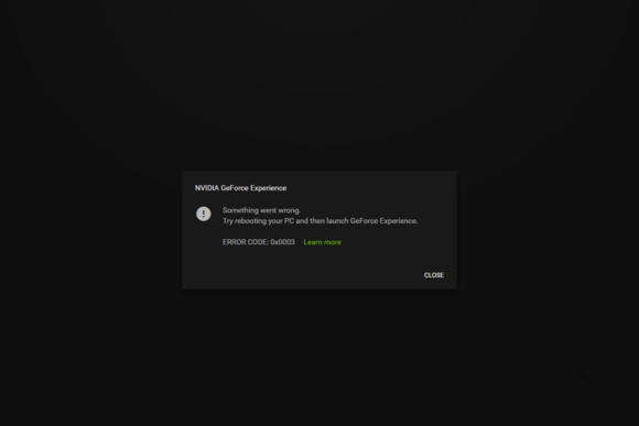 英伟达显卡驱动错误代码0x0003怎么解决？