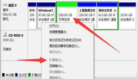 Win7系统C盘无法扩展卷怎么办？Win7 C盘无法扩展卷解决方法