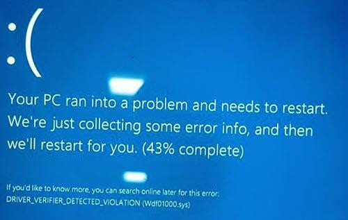 怎么修复Win10蓝屏错误wdf01000.sys？
