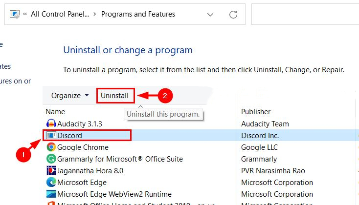 Win11系统怎么彻底卸载Discord？Win11彻底卸载Discord教程