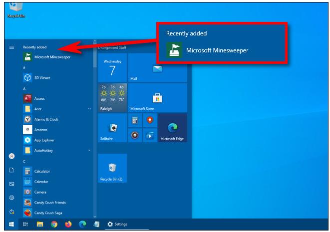 win10开始菜单最近添加怎么删除？win10开始菜单最近添加删除方法