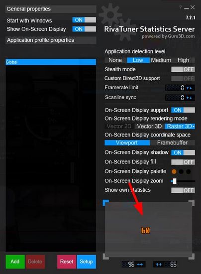 微星小飞机怎么显示帧数？微星小飞机显示帧数的方法