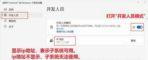 Win11正式版安装新版WSA子系统详细图文步骤