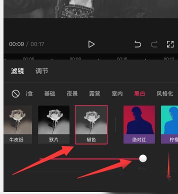 剪映怎么把视频转换成黑白效果？剪映把视频调整为黑白效果教程