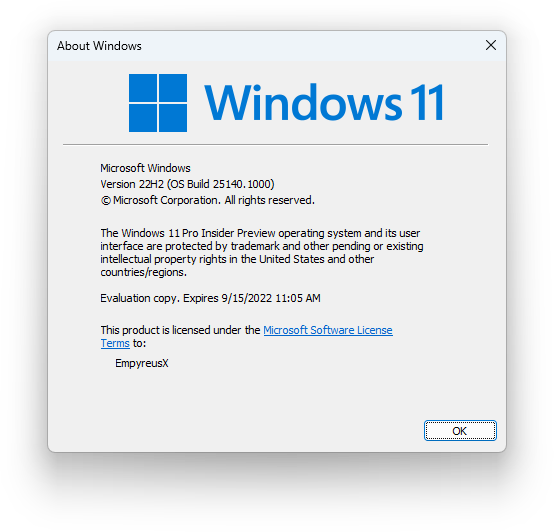 微软Win11 Build 25140.1000（rs_prerelease）预览版发布！附更新修复内容