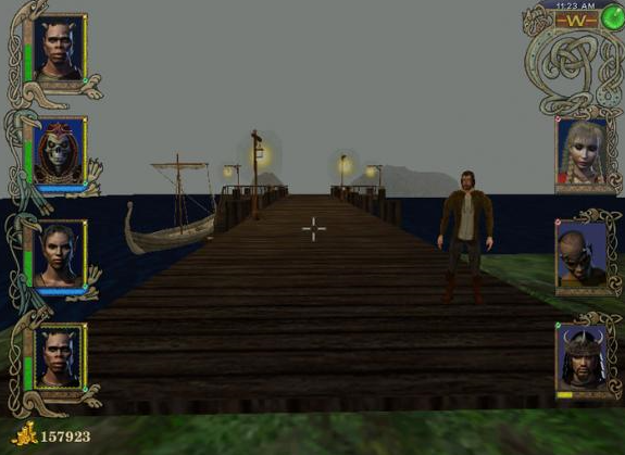 win10运行魔法门9看不见文字说明怎么办？