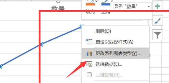 excel折线图节点形状替换 excel折线图怎么改变点的形状
