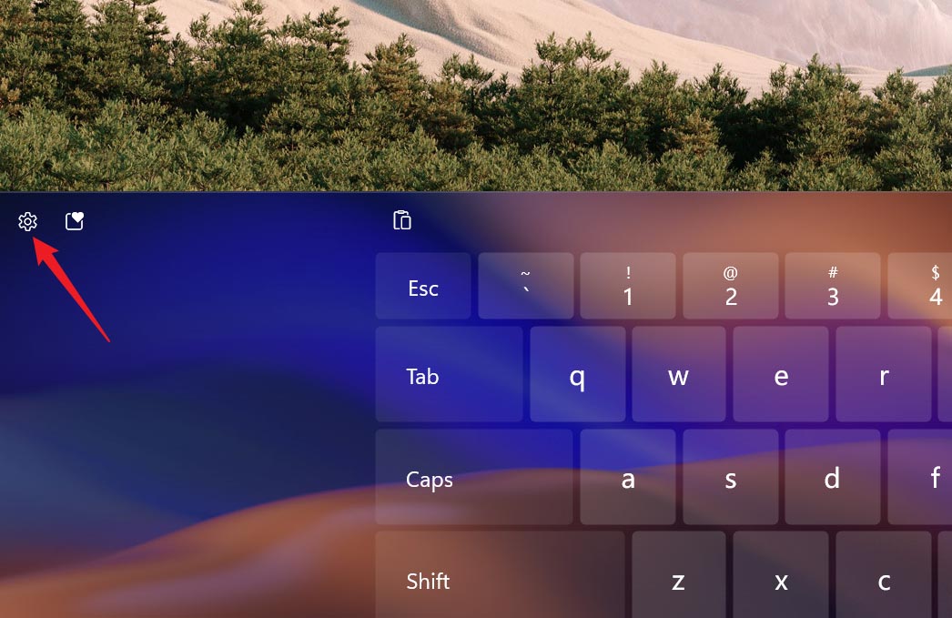 Win11系统怎么更换触摸键盘的主题皮肤？