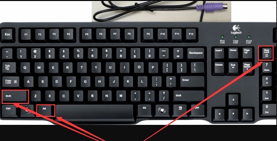 鼠标不动了按什么键恢复