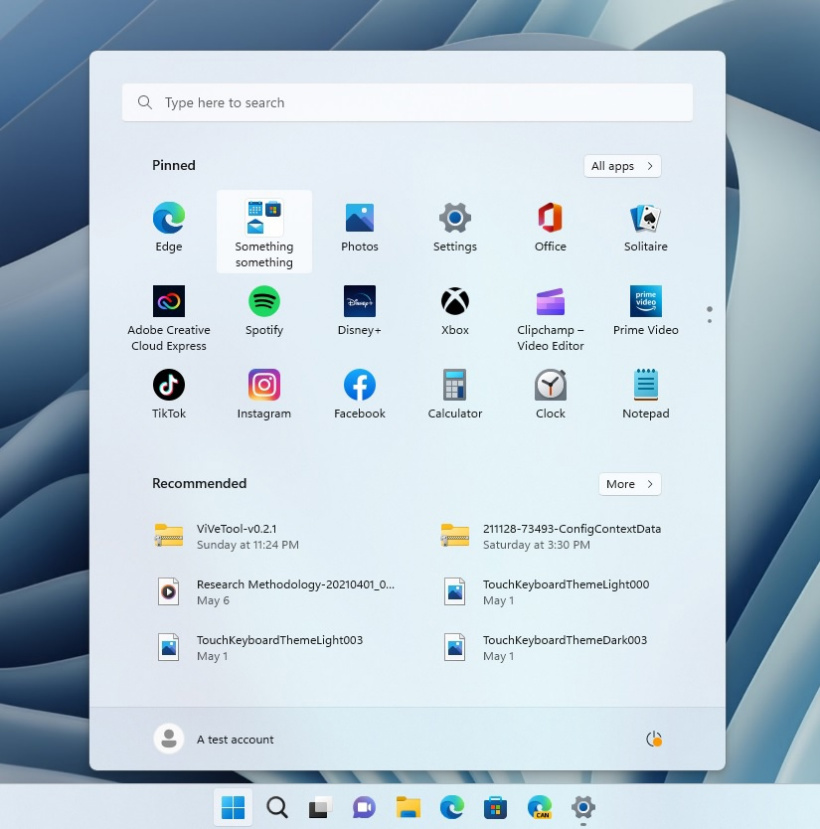微软最新Win11 22H2开始菜单：新增新布局、文件夹支持等
