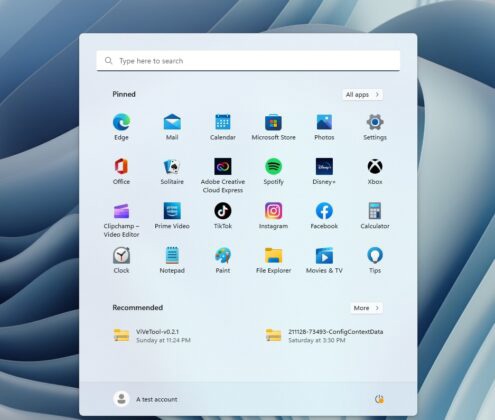 微软最新Win11 22H2开始菜单：新增新布局、文件夹支持等