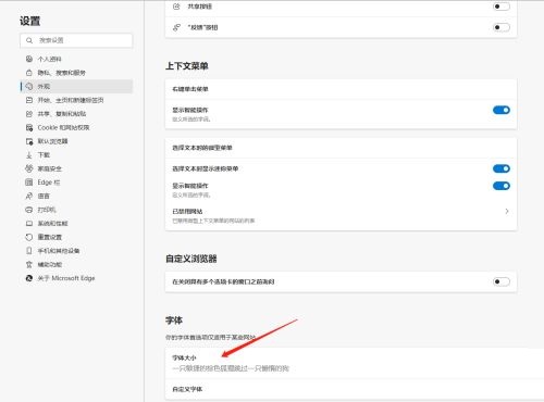 Microsoft Edge浏览器如何更改字体大小？Microsoft Edge更改字体大小教程