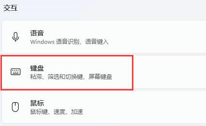 Win11系统键盘怎么设置？Win11系统键盘设置方法教程