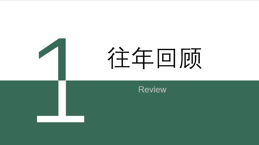 PPT过渡页的设计以及其设计思路