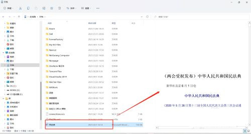 Win11文件资源管理器设置显示预览窗格方法