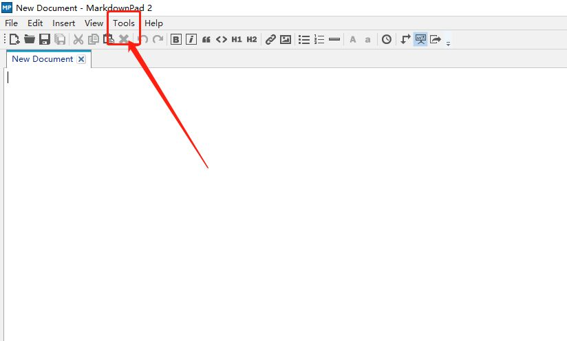 markdownpad2编辑器怎么设置为中文