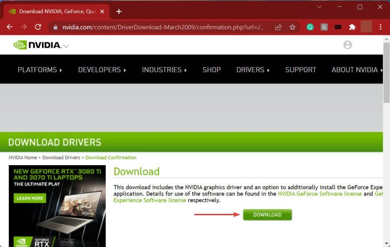 Nvidia驱动程序崩溃解决方法