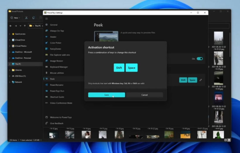 Win11打开Peek 快速查看的技巧