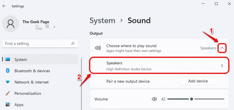 Win11声音输出设备四种更改方法汇总