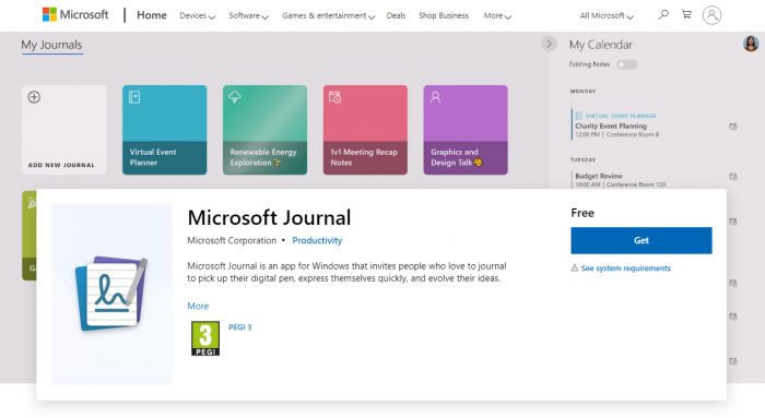 微软车库项目Journal已转正 更新匹配Win11 UI