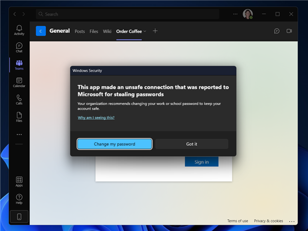 微软Win11安全功能升级：全球首个内置防网络钓鱼的系统