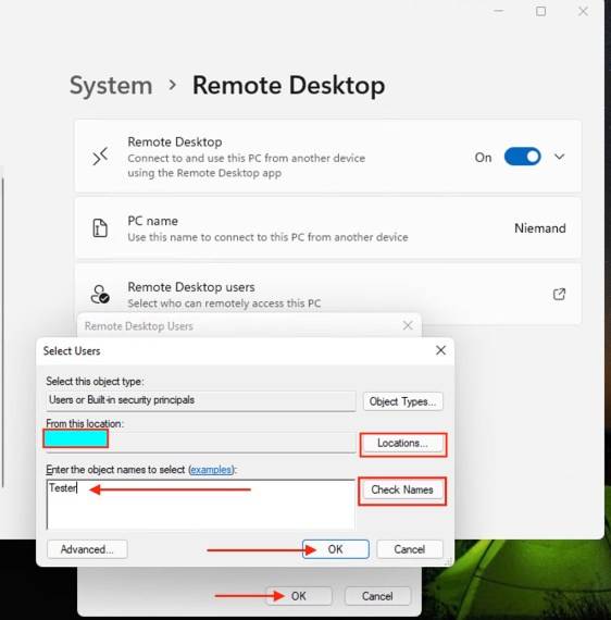 Win11远程桌面错误代码0x204怎么解决？