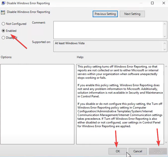 Windows错误报告怎么关闭？Win11关闭Windows错误报告的方法