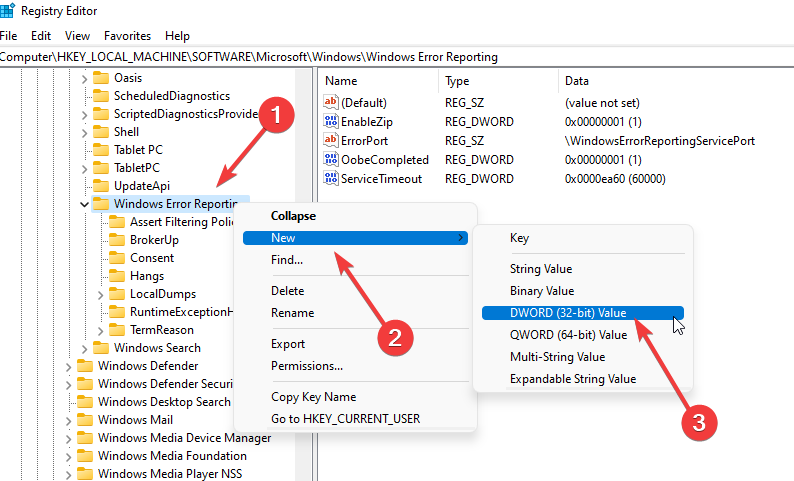 Windows错误报告怎么关闭？Win11关闭Windows错误报告的方法