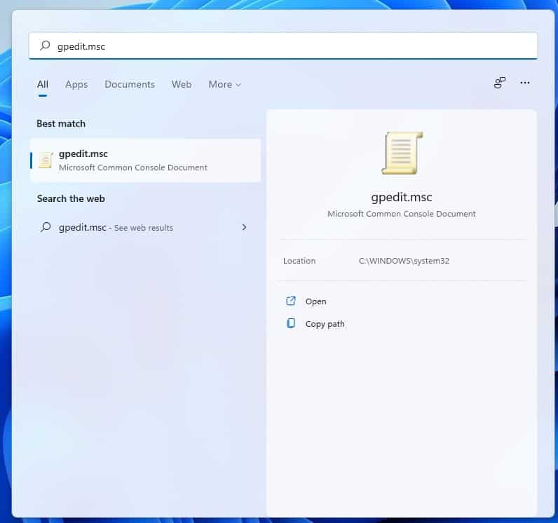 如何启用组策略编辑器？Win11家庭版启用组策略编辑器教程
