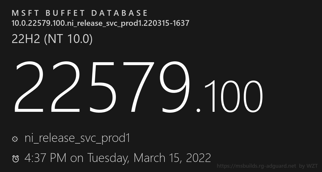 微软Win11 Dev预览版22579.1(ni_release)发布！完整的更新内容一览！