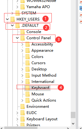 win10小键盘怎么设置开机自动启动