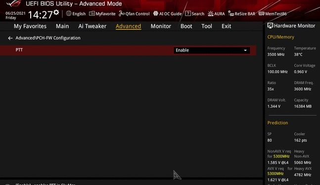 Win10电脑开启TPM 2.0的方法