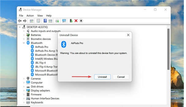 Airpods无法在Win11中运行修复技巧