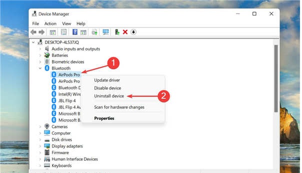Airpods无法在Win11中运行修复技巧