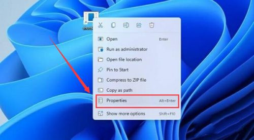 Win11用键盘进行关机方法