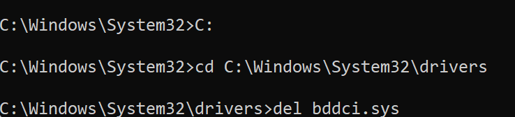 Win11出现提示bddci.sys BSOD错误怎么解决？