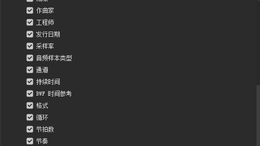 如何显示音频的节奏？Adobe Bridge音频节奏显示的办法