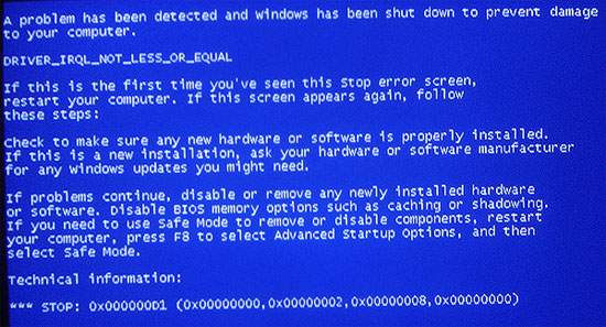小编教你电脑蓝屏怎么回事
