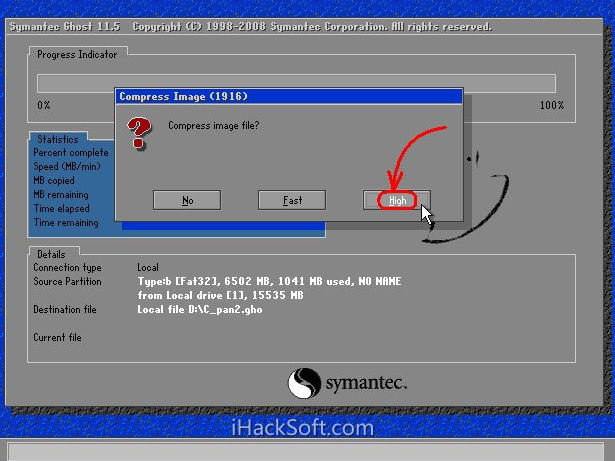 一键ghost备份系统的详细步骤